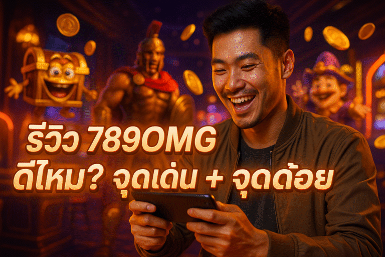 รีวิว 789OMG ดีไหม? จุดเด่น + จุดด้อย