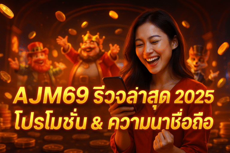 AJM69 รีวิวล่าสุด 2025 โปรโมชั่น & ความน่าเชื่อถือ